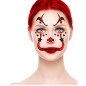 Maquillaje payaso IT glitter face