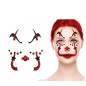 Maquillaje payaso IT glitter face
