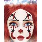 Maquillaje payaso IT glitter face