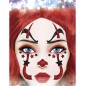 Maquillaje payaso IT glitter face