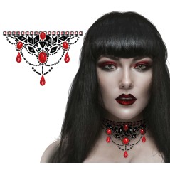 Joyas para cuello gotica-Tus disfraces baratos