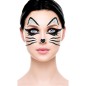 Maquillaje glitter face gatita