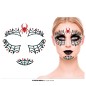 Maquillaje glitter face araña spider
