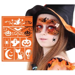 Plantilla de maquillaje halloween bruja -Tus Disfraces Baratos