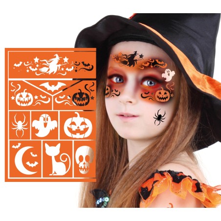 Plantilla de maquillaje halloween bruja -Tus Disfraces Baratos