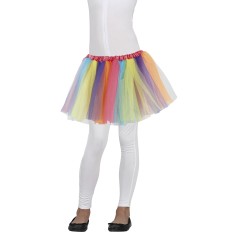 Tutu multicolor infantil 30 cm