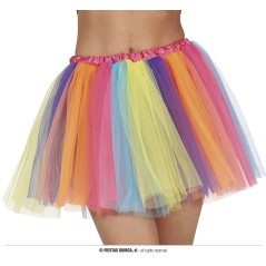 Tutu multicolor adulto 40 cm