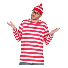Conjunto wally camisa, gafas y gorro