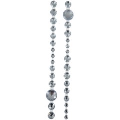 Joyas plata para el pelo 13x25