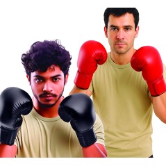 Guantes de boxeo negros