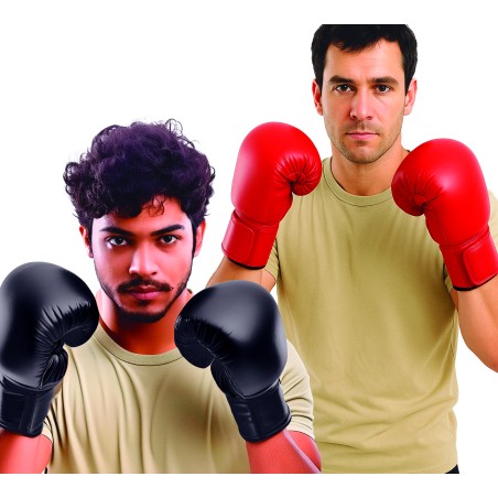 Guantes de boxeo negros