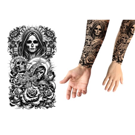 Tatuajes catrinas santa muerte mejicana -Tus disfraces