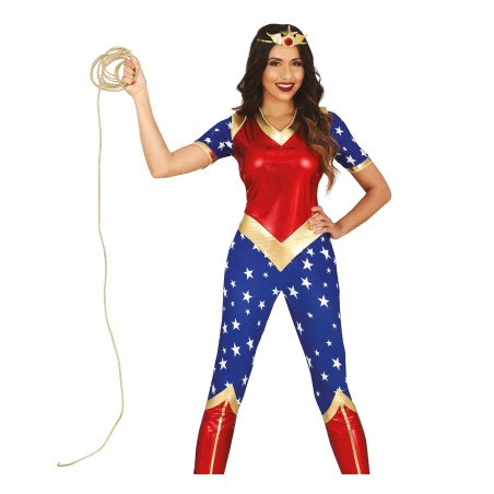 Cuerda oro superheroina 200 cm woman