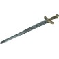 Espada barbaro guerrero 85 cm