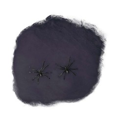 Tela de araña negra 57 gr