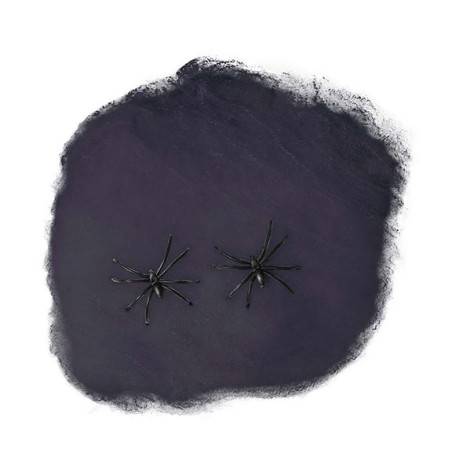Tela de araña negra 57 gr