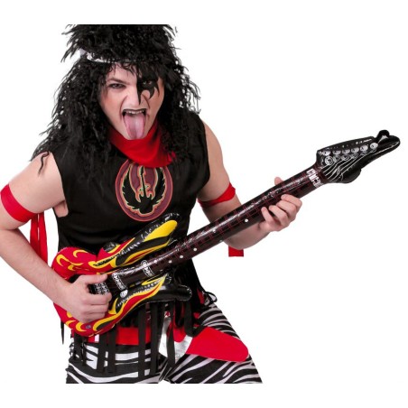 Guitarra hinchable electrica 102 cm rockero