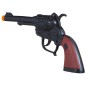 Pistola vaquero negra 20 cm cowboy barata