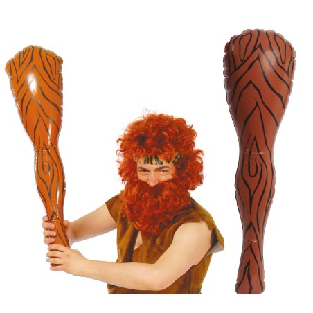 Maza hinchable 73 cm cavernicola troglodita-Tus disfraces baratos