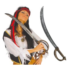 Espada pirata 65 cm lujo-Tus disfraces baratos