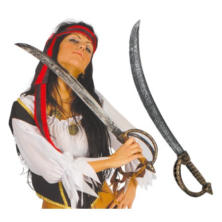 Espada pirata 65 cm lujo-Tus disfraces baratos