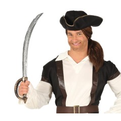Espada pirata 65 cm lujo