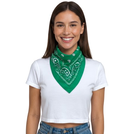 Pañuelo vaquero verde