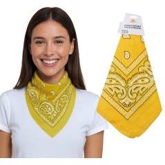 Pañuelo vaquero amarillo-Tus Disfraces baratos