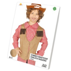 Chaleco vaquero ante infantil-Tus disfraces baratos