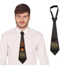 Corbata 30 años para cumpleaños-Tus Disfraces baratos