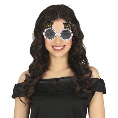 Gafas 50 cumpleaños blanca y negra