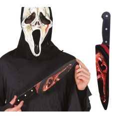 Cuchillo asesino scream 37 cm-Tus Disfraces