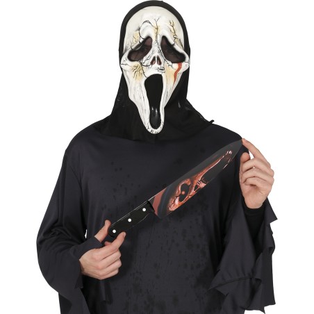 Cuchillo asesino scream 37 cm