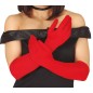 Guantes largos rojos 42 cm