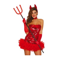 Tridente demonio 110 cm diablo-Tus disfraces baratos