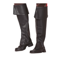 Cubrebotas negras infantiles 50 cm-Tus disfraces baratos