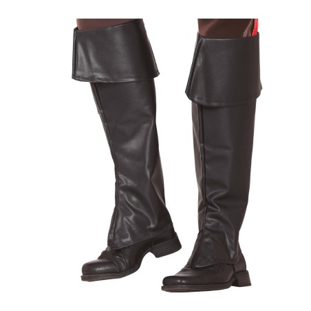 Cubrebotas negras infantiles 50 cm-Tus disfraces baratos