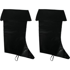 Cubrebotas negras infantiles 50 cm