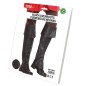 Cubrebotas negras infantiles 50 cm
