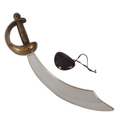 Espada pirata con parche-Tus disfraces baratos