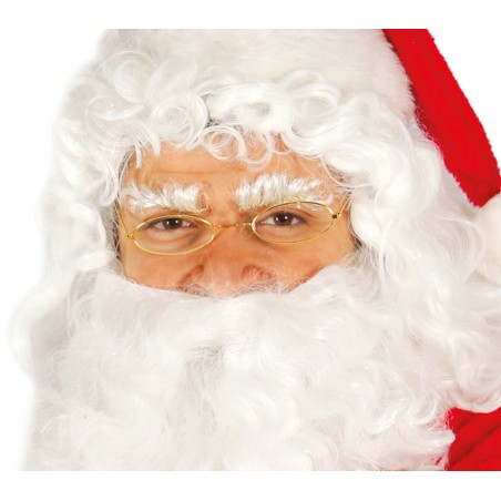 Gafas papa noel metalicas abuelita
