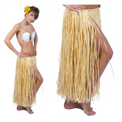 Falda hawaiana paja 75 cm-Tus disfraces baratos