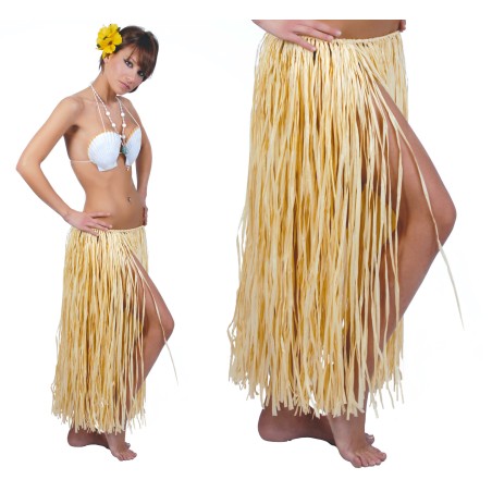 Falda hawaiana paja 75 cm-Tus disfraces baratos