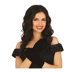 Guantes corto negro 23 cm