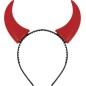 Cuernos diablo rojos demonio
