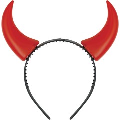 Cuernos diablo rojos demonio-Tus Disfraces