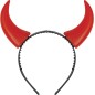 Cuernos diablo rojos demonio