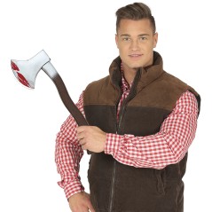 Hacha con sangre 49 cm
