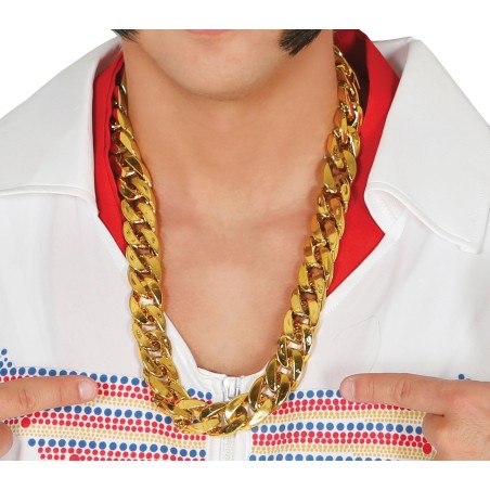 Cadena oro chulo millonario-Tus disfraces baratos