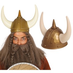 Casco vikingo con pico-Tus Disfraces baratos